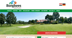 Desktop Screenshot of golfclub-borghees.de